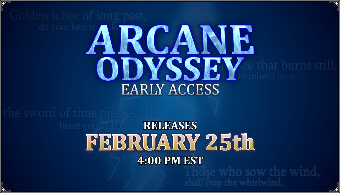 So, when is Arcane Odyssey releasing? 