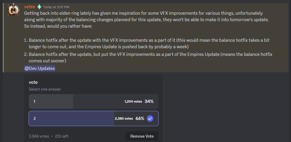 Thoughts on the vfx poll - Game Discussion - Arcane Odyssey