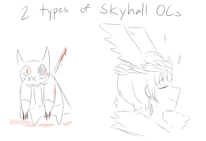 2 different skyhallians