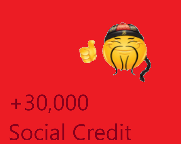 social credit funnier