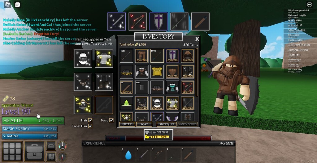 Looking for magic speed gear with magic speed enchant - Marketplace ...