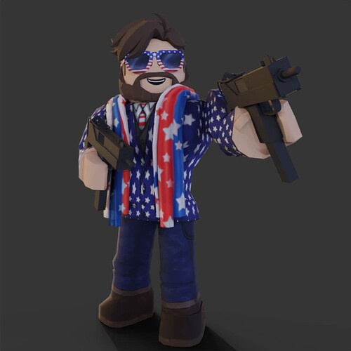 American man