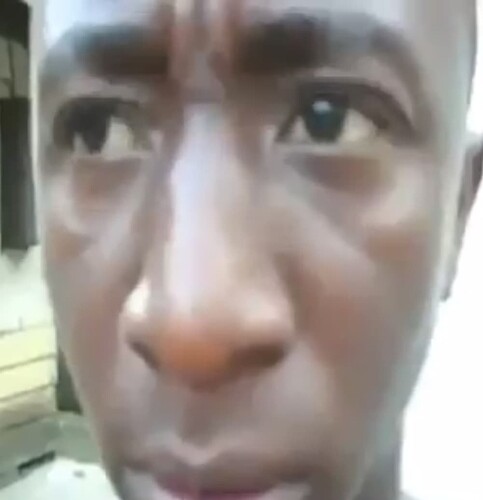 random african guy