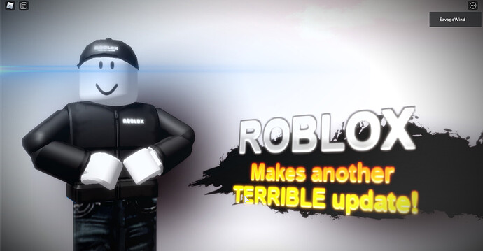 Roblox makes another terrible update