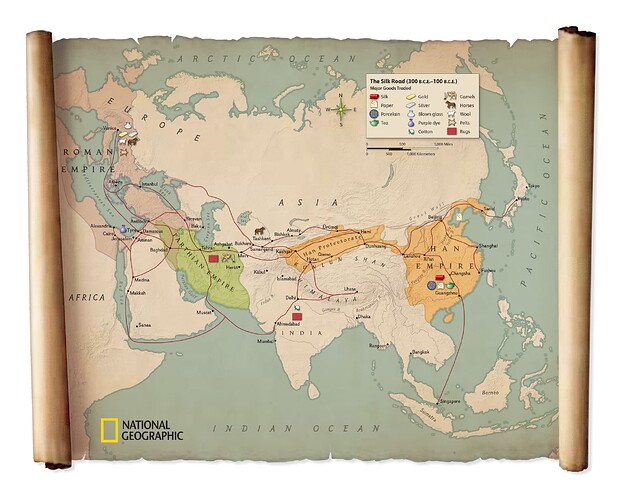 the-silk-road-map