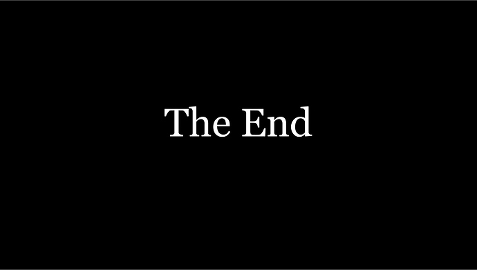 theend