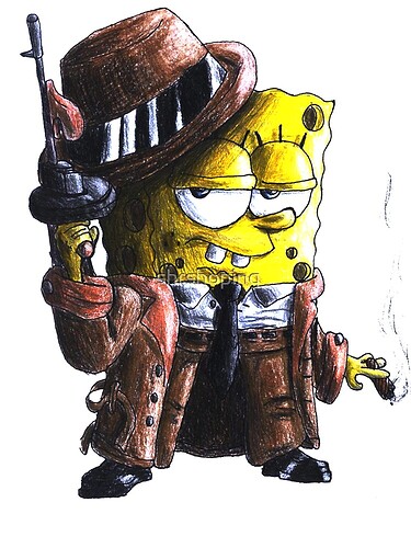 mafioso spongebob