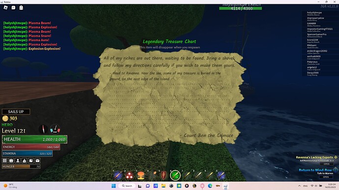 Help Me Find Treasure In Ravenna Exploring Arcane Odyssey
