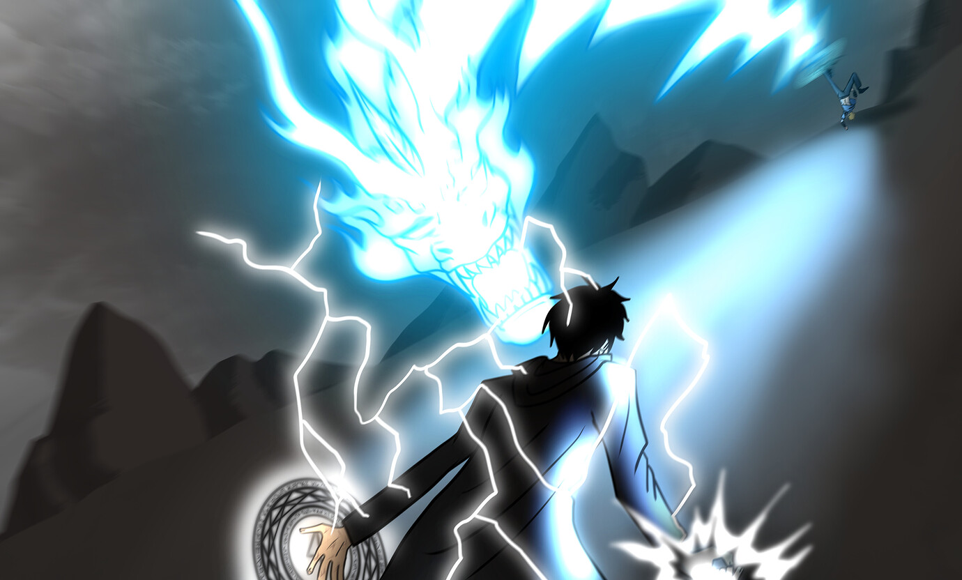 Black Lightning vs Lightning Art Arcane Odyssey