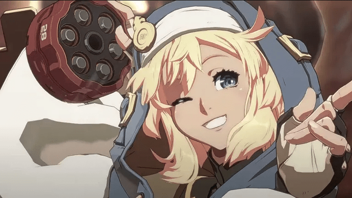 Bridget From the hit fighting game Guity gear