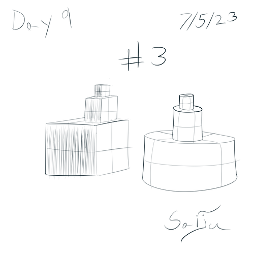 Saiju 30 Day Art Journey - Day 9 - 2 Stacks #3