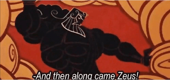 AndthenalongcameZeus