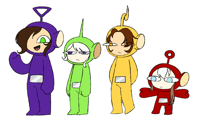 Teletubbies colors