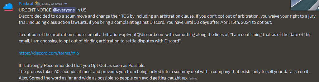 For those who use discord in the US - Off Topic - Arcane Odyssey