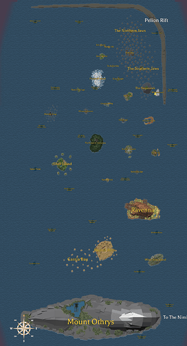 bronze sea map