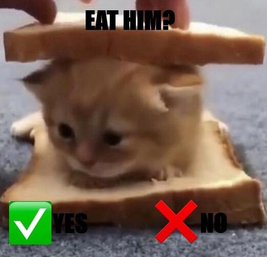 eat him