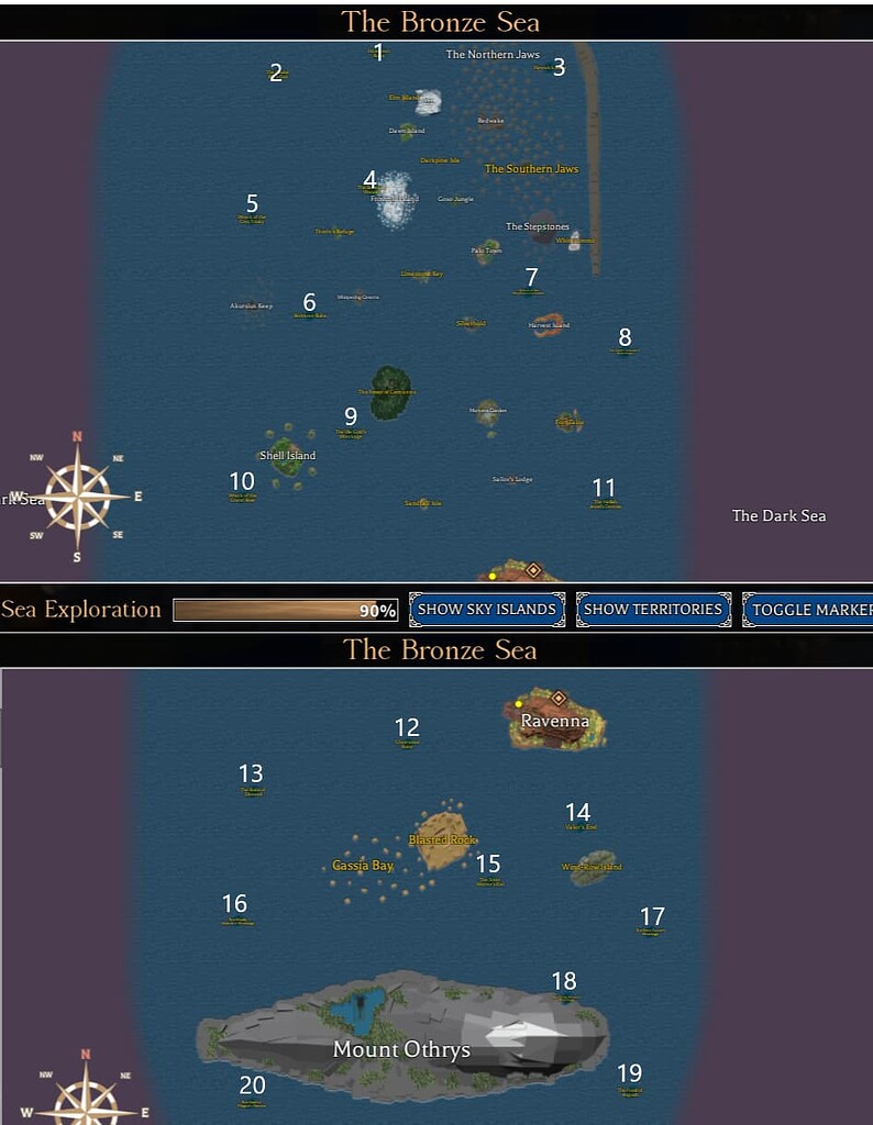 Sea Chart stop spawning after 20 Underwater Structure? Off Topic