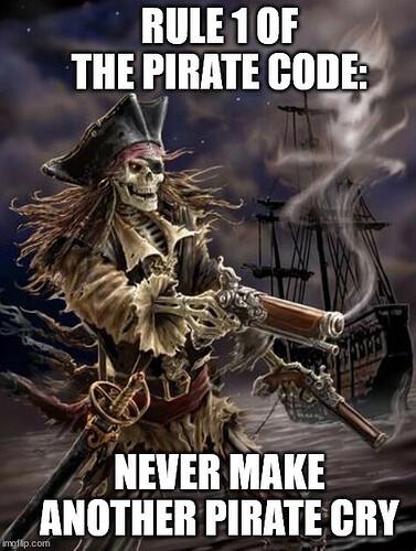 rule1 of the pirate code