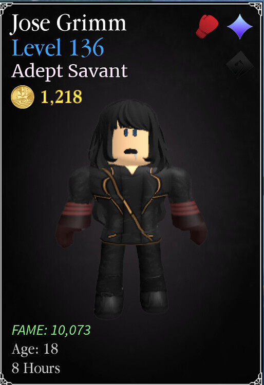 The blinding Savant build PvP Arcane Odyssey