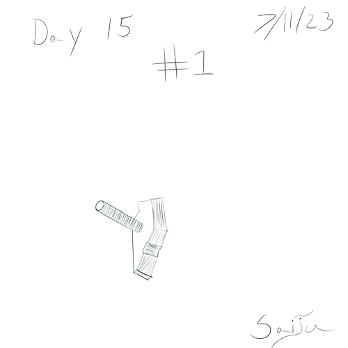 Saiju 30 Day Art Journey - Day 15 - Constructs with shade. #1