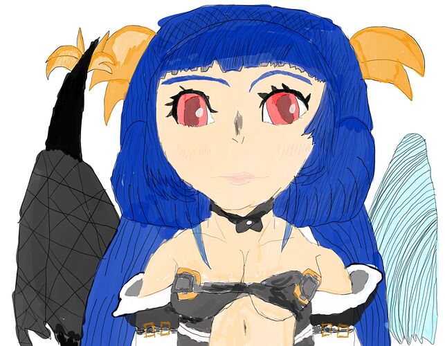 Poorly Drawn Dizzy From Guilty Gear