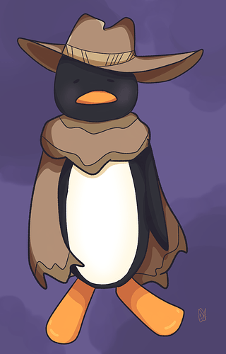 Pingu as wickly cool cowboy_20230914202624