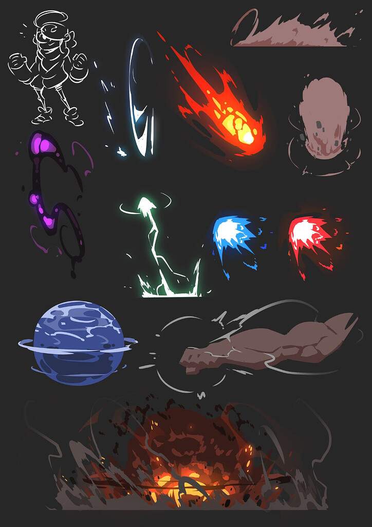 Anyone know how to draw cool effects like these? - Off Topic - Arcane ...