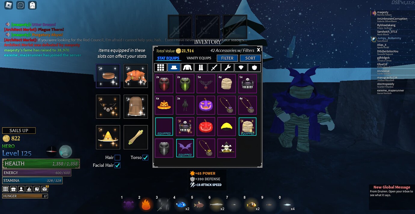 Trading seasonal item/s for sunken set (armor, leggings, helmet ONLY ...