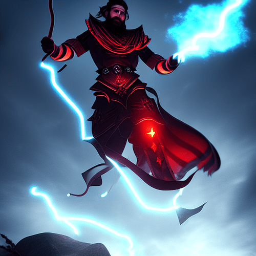 3501283772_Male_vetexgames_arcane_adventures__using_lightning_magic__illustration___dramatic_lighting__Badass__epic_composition__trending_on_art_station__smooth__ambient_lighting__red_fire__epic__Magic_card