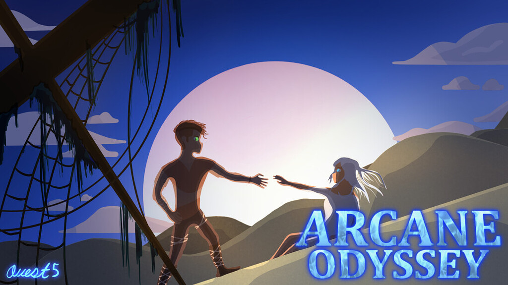 Arcane Odyssey fanart [Thumbnail maybe?] - Art - Arcane Odyssey