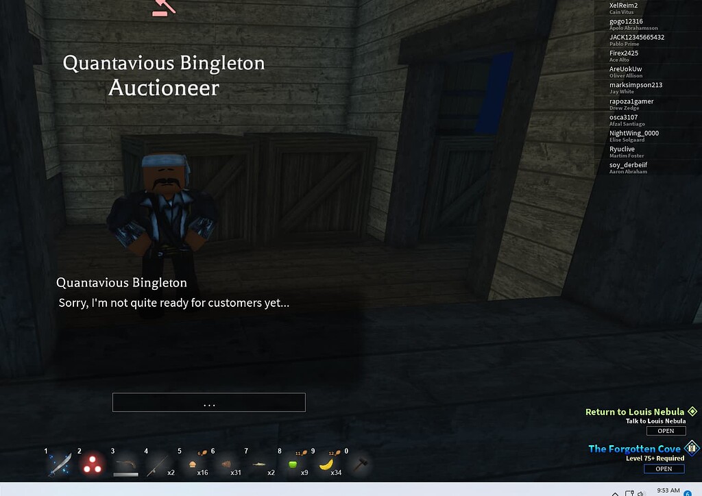 Quantavius bingletone - Off Topic - Arcane Odyssey