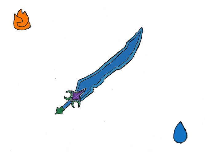 sword redesign but colored(magic icons and sword)