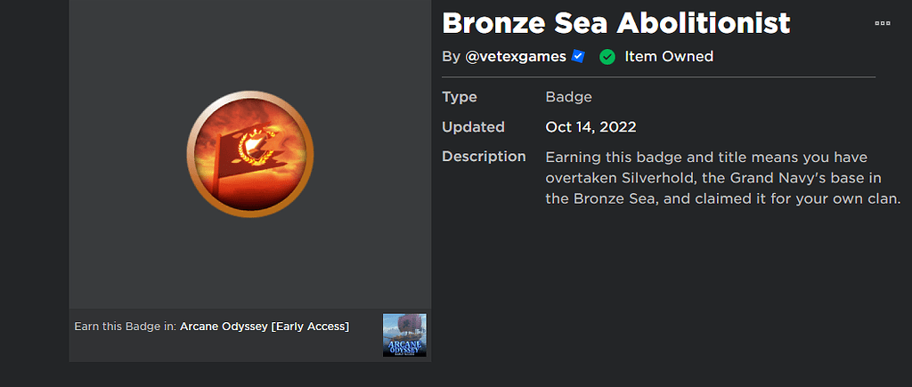 Got Bronze Sea Abolitionist Game Discussion Arcane Odyssey