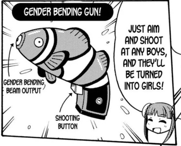 gender bending gun