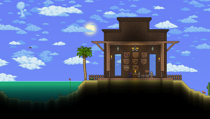 Terraria - Western gun store