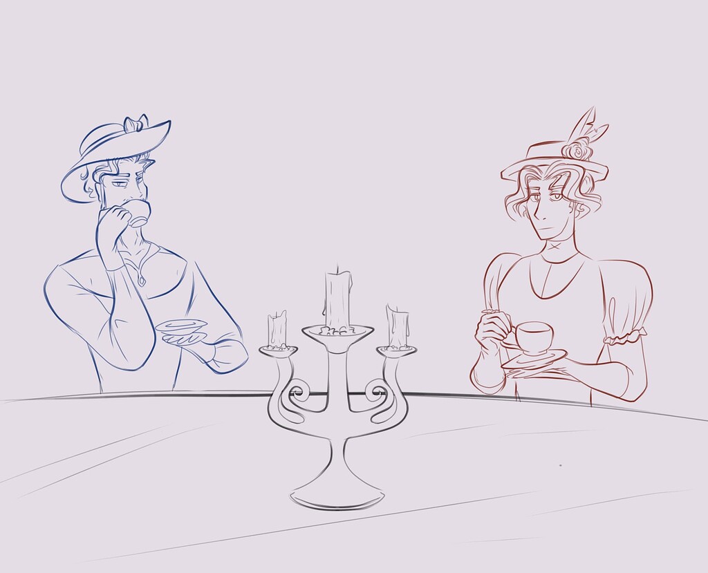 Fancy tea party with Revvy and Nevvy - Off Topic - Arcane Odyssey