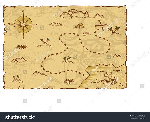 stock-vector-illustration-of-a-pirate-map-concept-editable-eps-533815102