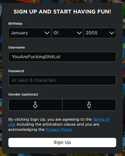 something happened to the roblox filter