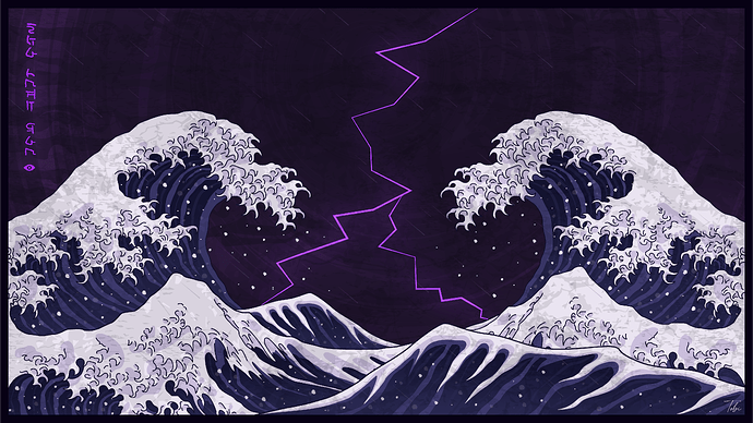 Tobi_Dark Sea_Just The Waves (purple)
