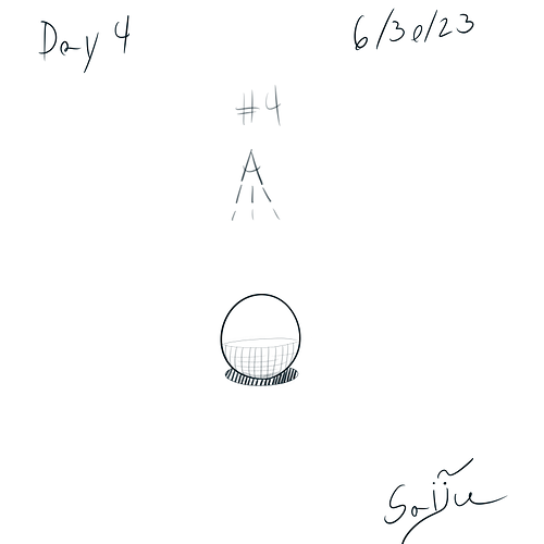 Saiju 30 Day Art Journey - Day 4 - Spheres with light and shadow #4