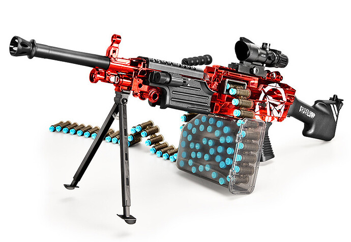 Lehui-M249-Machine-Gun-Foam-Dart-Blaster-Electric-Automatic-Ammunition-Belt-Ammo-Feed-Version-M249-light-machine-gun-LMG-Nerf-Gun-Toy-1