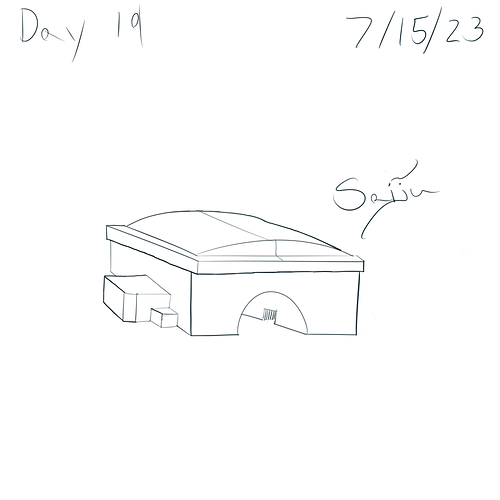 Saiju 30 Day Art Journey - Day 19 - A Complex Box