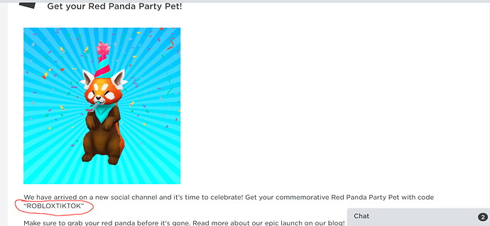 PROMO CODE] How to get the RED PANDA PARTY PET