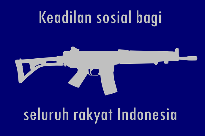 Keadilan sosial bagi seluruh rakyat Indonesia