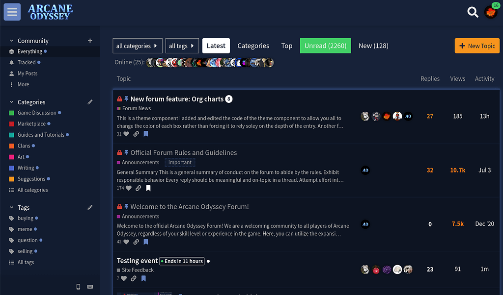 What the hell - Site Feedback - Arcane Odyssey