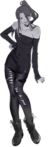 Goth Carina by 🍮man
