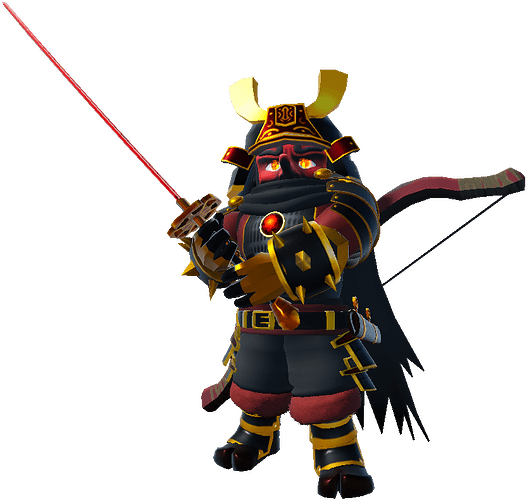 Arcane Odyssey - Kaen Suzakuto Render 2
