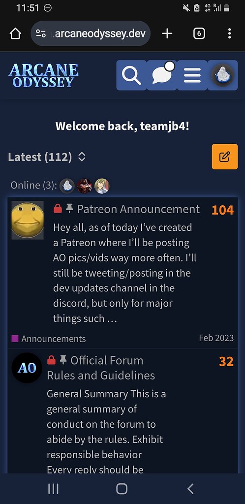 Are the forums really this dry - Off Topic - Arcane Odyssey