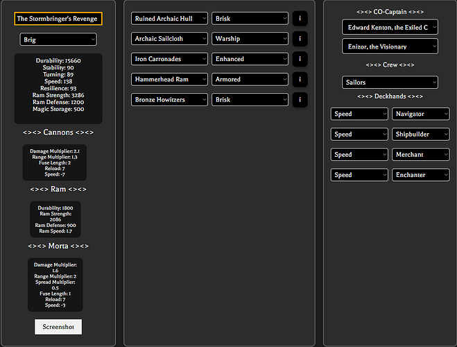 lightning conjurer ship build