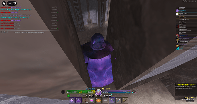 ao Reed the Mage breaks in to the castle